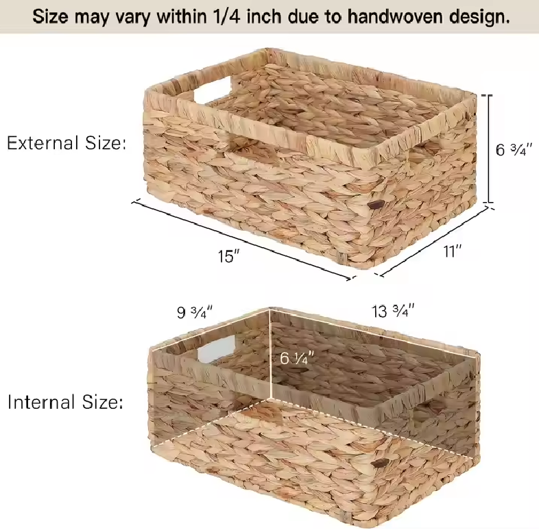 Organizer Basket for Books & Storage