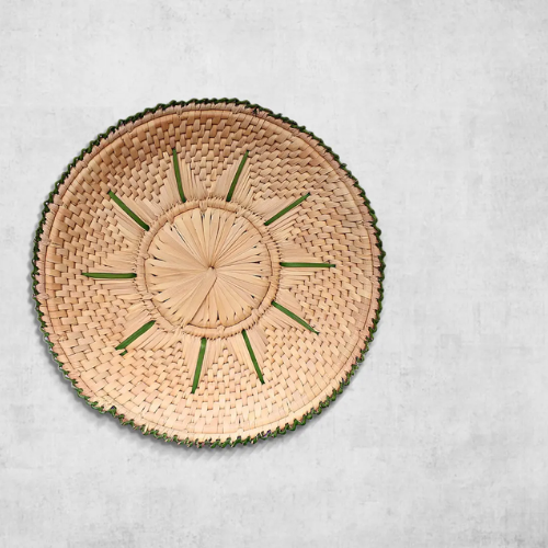 Handmade Traditional Date Leaf Bread Basket Sindhi – Eco-Friendly & Elegant