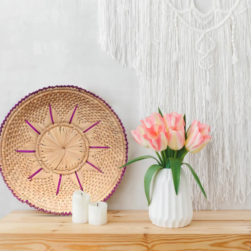 Handmade Traditional Date Leaf Bread Basket Sindhi – Eco-Friendly & Elegant