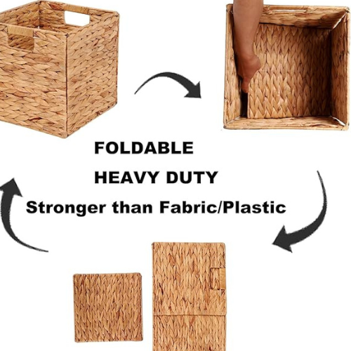 Storage Basket and Shelf basket Foldable for organizing room items