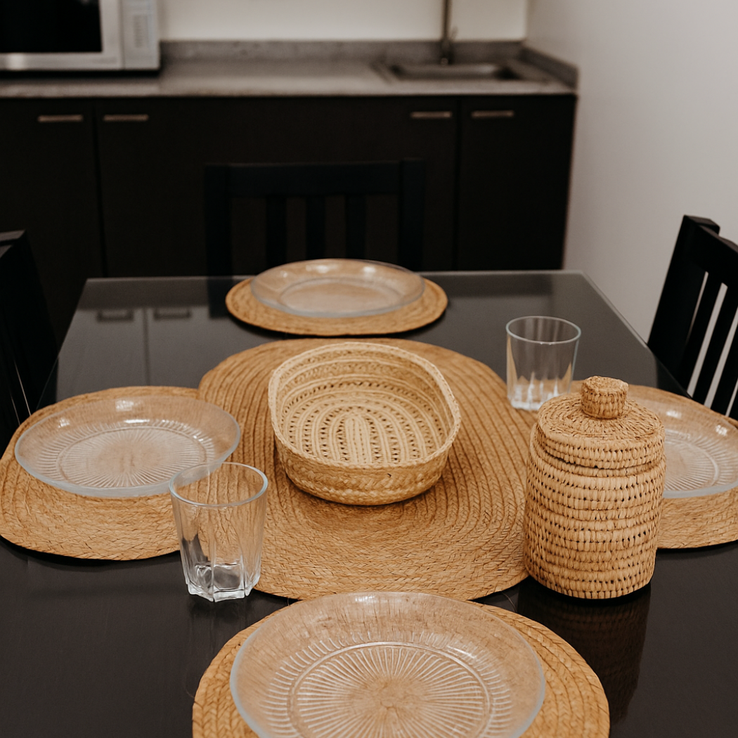 Handmade Oval Tray Off White – Eco-Friendly Home & Table Decor