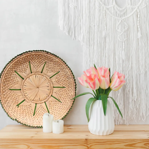 Handmade Traditional Date Leaf Bread Basket Sindhi – Eco-Friendly & Elegant