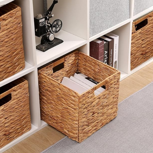 Storage Basket and Shelf basket Foldable for organizing room items
