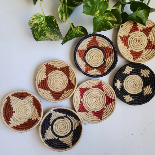 Mini Plate Handmade Traditional Date Leaf 4"