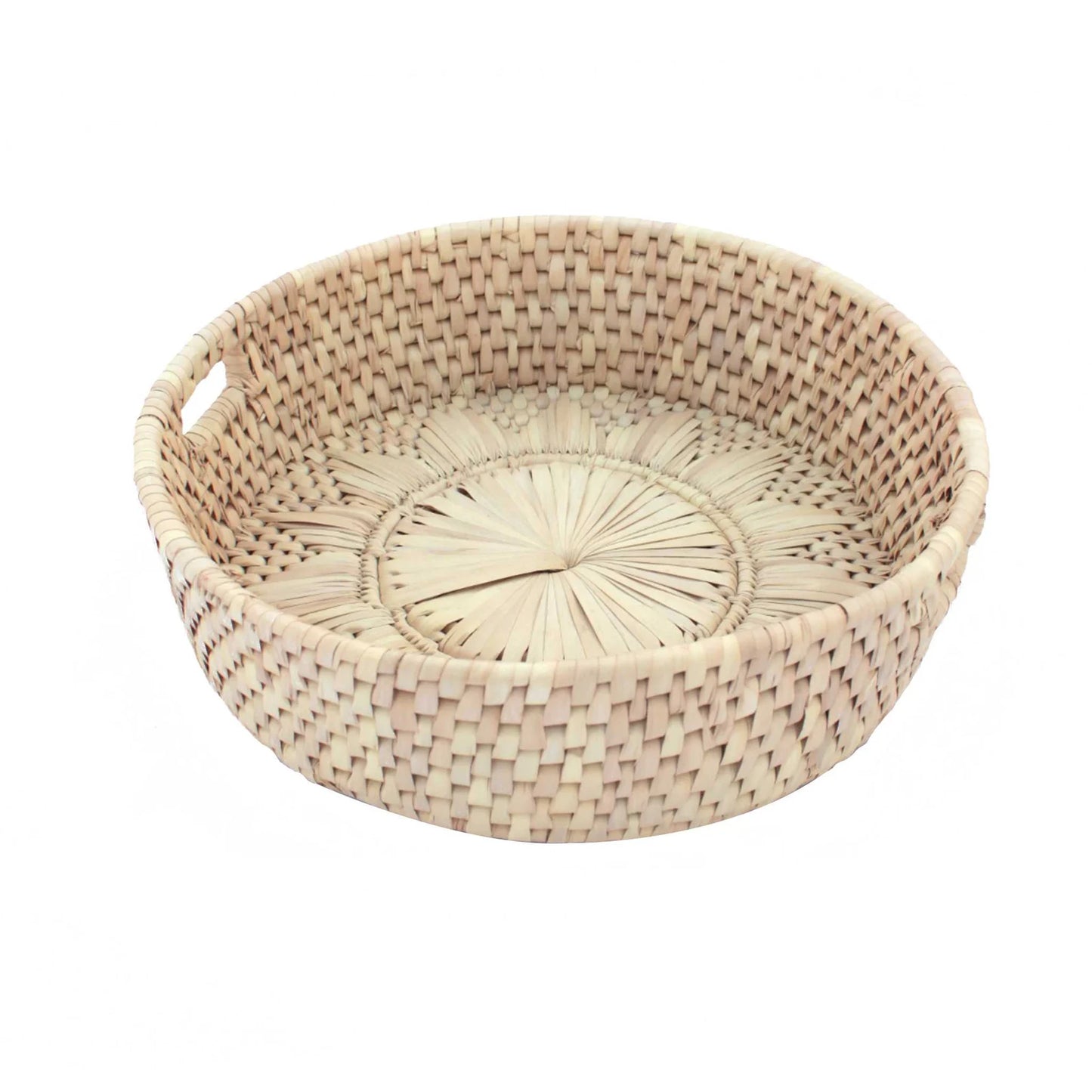 Handwoven Basket for Home Decor – Stylish off white