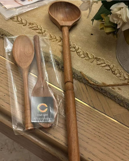 Wooden Spoon ( 2 pcs pack )