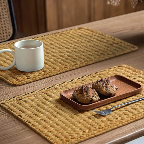 Retangle Woven seagrass placemats