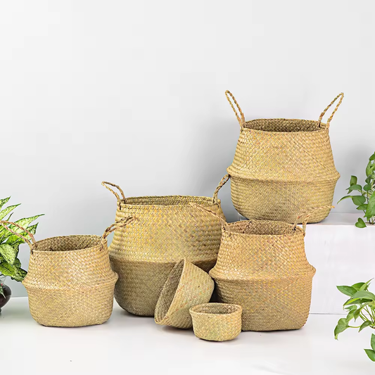 Wicker Basket For Home Decor Natural color