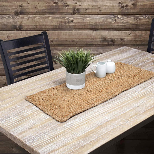 Handmade Natural seagrass jute Dining Table Runner